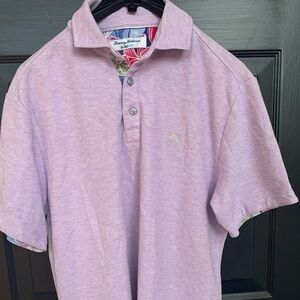 Tommy Bahama Light Purple Casual Button Down Shirt